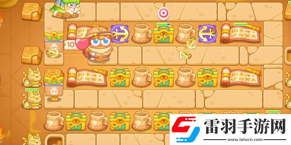 保衛(wèi)蘿卜4法老歸來第54關(guān)攻略