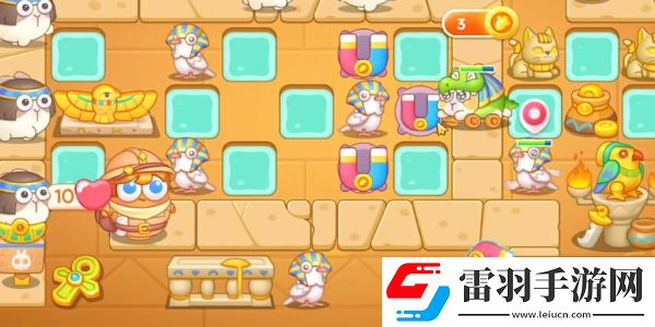 保衛(wèi)蘿卜4法老歸來(lái)第57關(guān)攻略