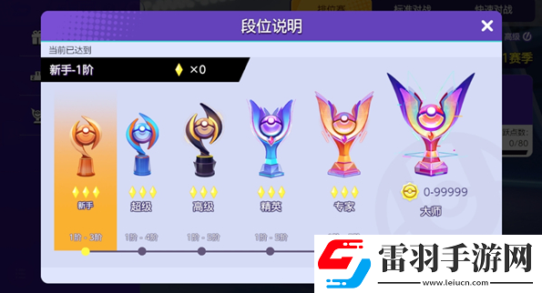 寶可夢(mèng)大集結(jié)排位怎么玩