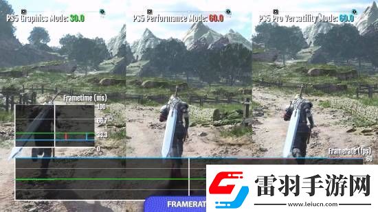 FF7重生PS5Pro對比原版