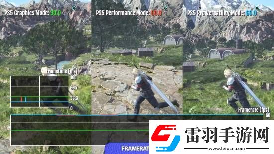 FF7重生PS5Pro對比原版