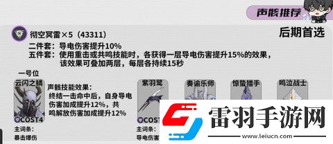 鳴潮燈燈聲骸選什么