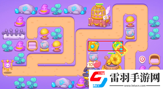 保衛(wèi)蘿卜4阿波與魔法寶藏第63關(guān)怎么過