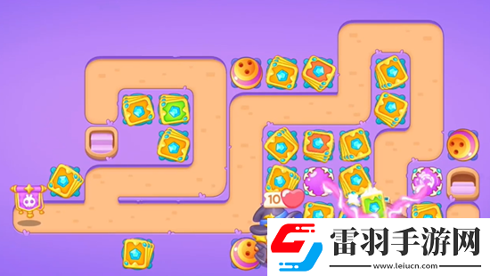 保衛(wèi)蘿卜4阿波與魔法寶藏第63關(guān)怎么過