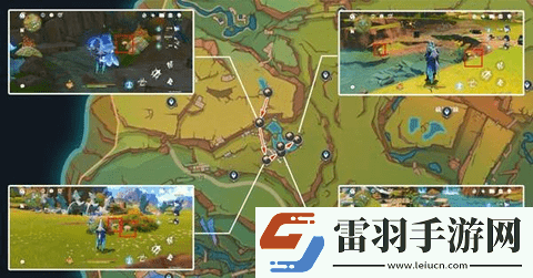 原神希諾寧突破材料灼灼彩菊快速采集攻略