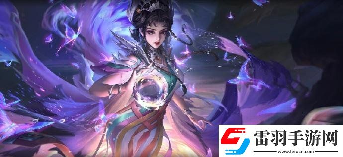 王者榮耀在昨日推文中羋月白晶晶大招的表現(xiàn)上在技能中心處加入了什么的元素