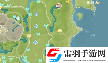 心動(dòng)小鎮(zhèn)翠葉紅頸鳳蝶刷新點(diǎn)一覽