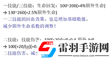 王者榮耀體驗服調(diào)整