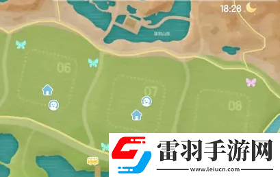 心動(dòng)小鎮(zhèn)翠葉紅頸鳳蝶刷新點(diǎn)一覽