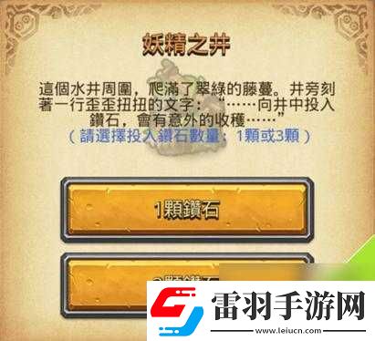 不思議迷宮妖精之井鉆石投入策略與獎(jiǎng)勵(lì)選擇之謎