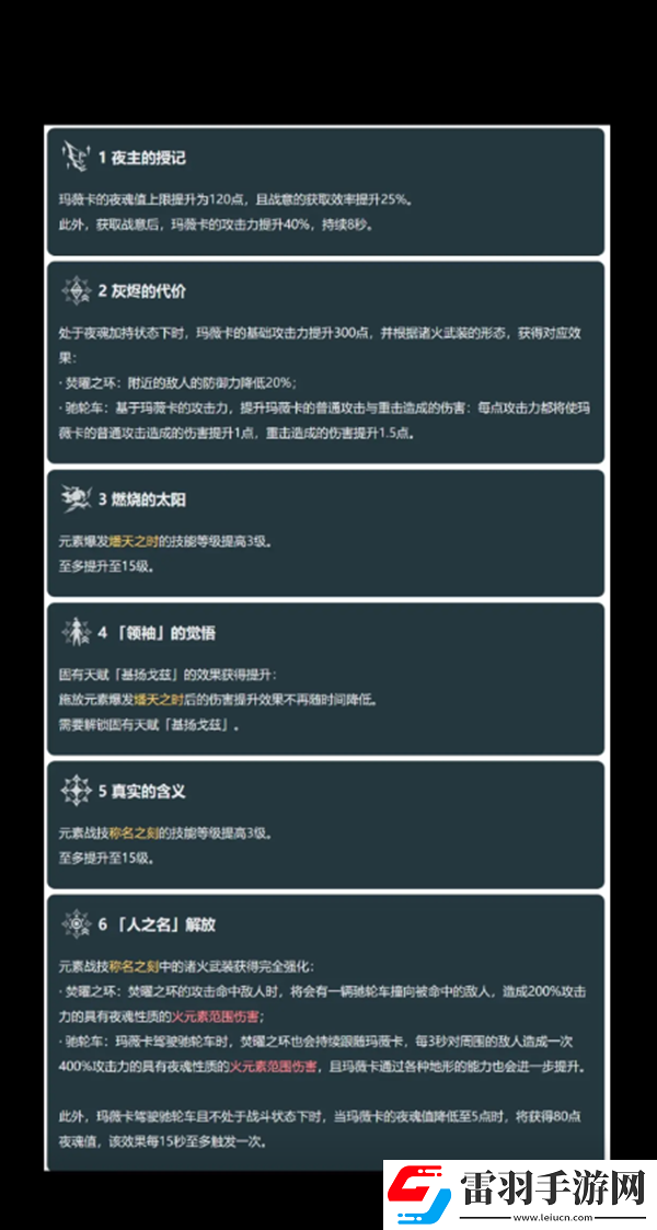 原神5.3瑪薇卡實機演示瑪薇卡立繪技能爆料