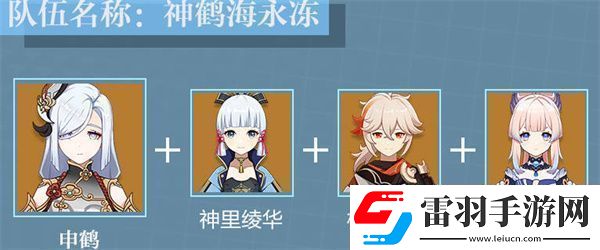 原神沈鶴最強配隊攻略