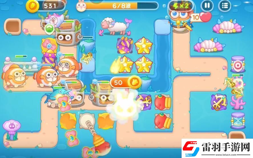 保衛(wèi)蘿卜4海的閨女第84關(guān)怎么過