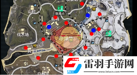 和平精英地鐵逃生冰河禁區(qū)神秘打野點在哪