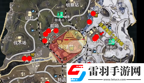 和平精英地鐵逃生冰河禁區(qū)神秘打野點在哪