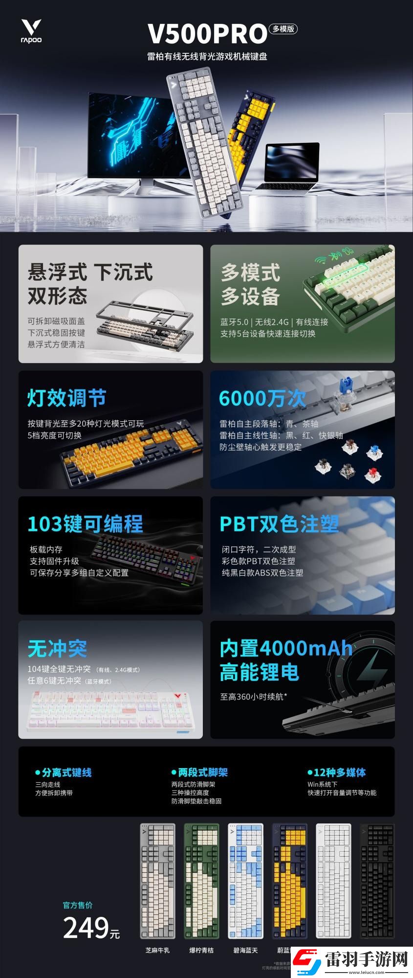 2024上海Major開賽在即！雷柏無線外設全家桶為操作賦能
