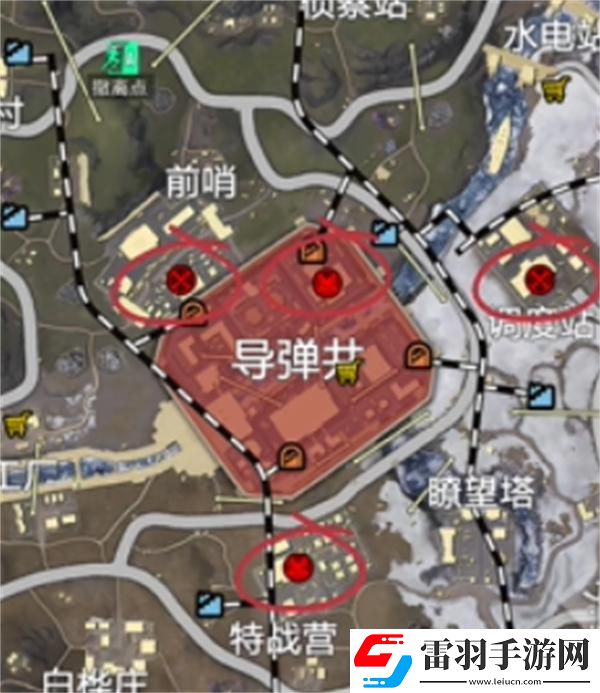 和平精英地鐵逃生冰河禁區(qū)打野點(diǎn)在哪