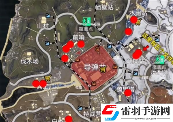 和平精英地鐵逃生冰河禁區(qū)打野點(diǎn)在哪
