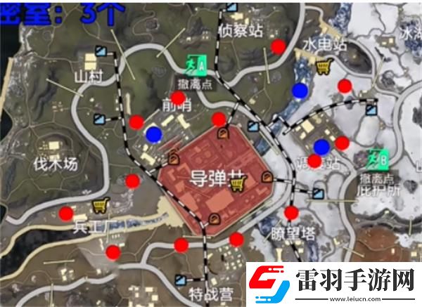 和平精英地鐵逃生冰河禁區(qū)打野點(diǎn)在哪
