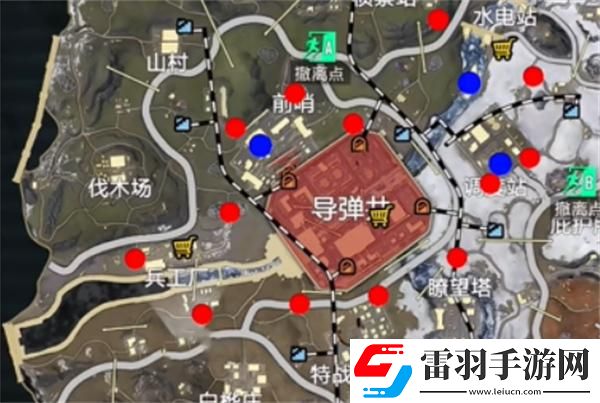 和平精英地鐵逃生冰河禁區(qū)打野點(diǎn)在哪