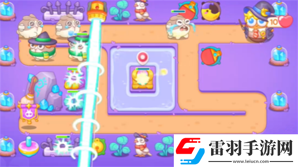 保衛(wèi)蘿卜4阿波與魔法寶藏第117關(guān)通關(guān)攻略