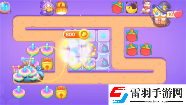 保衛(wèi)蘿卜4阿波與魔法寶藏第117關(guān)通關(guān)攻略
