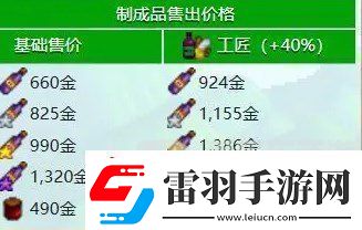 星露谷物語什么酒最賺錢