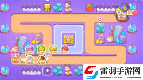 保衛(wèi)蘿卜4阿波與魔法寶藏第117關(guān)通關(guān)攻略