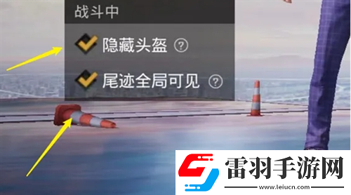 和平精英新版本頭盔和甲隱藏方法