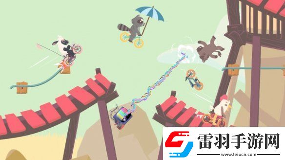 競(jìng)速派對(duì)游戲UltimateSheepRaccoon上線Steam！