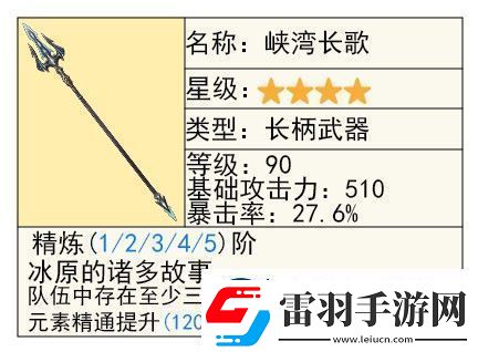 原神艾梅莉埃武器怎么選擇