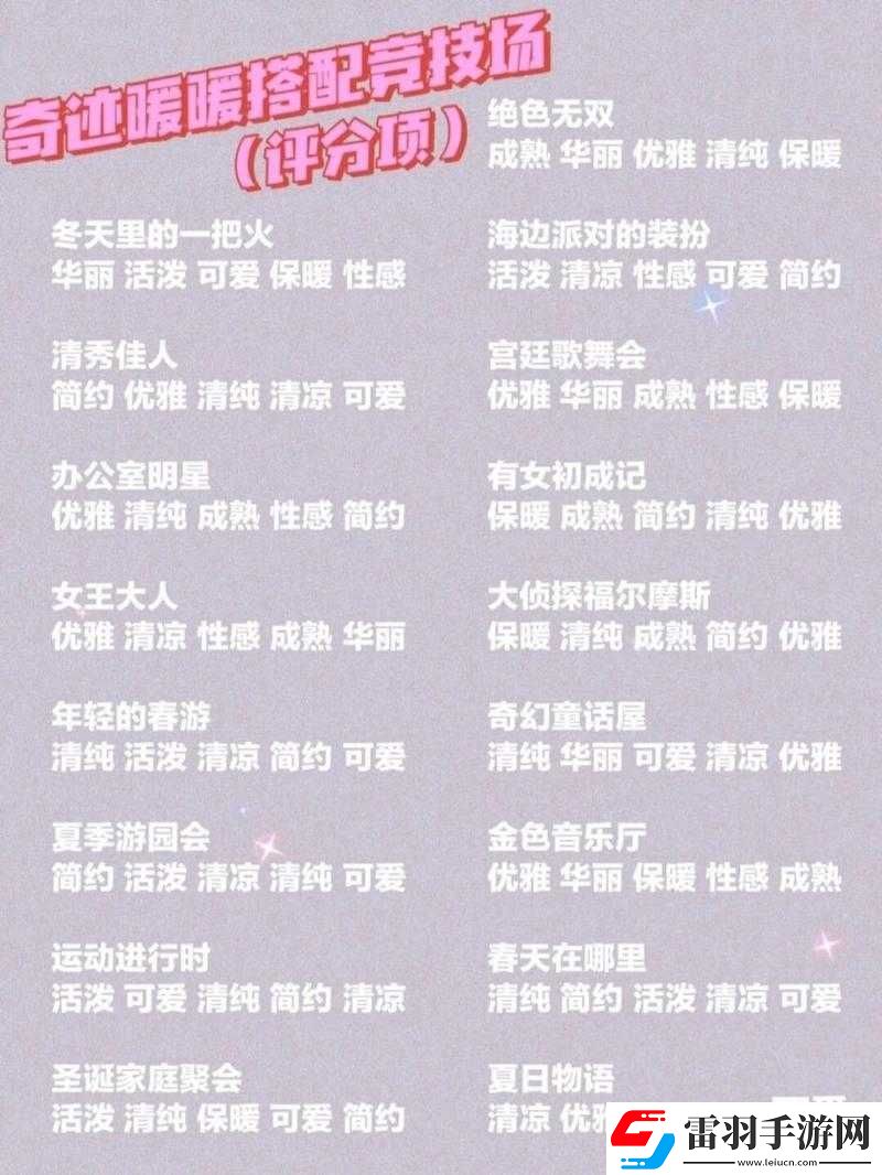 奇跡暖暖卷三5