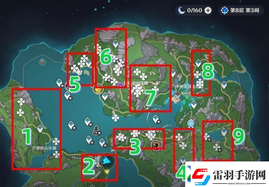 原神子探測(cè)單元最佳收集路線(xiàn)圖攻略