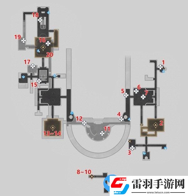 崩壞星穹鐵道2.0版本匹諾康尼全地圖折紙小鳥收集攻略