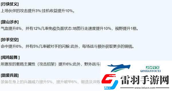 煙雨江湖開局大招釋放次數(shù)全解析